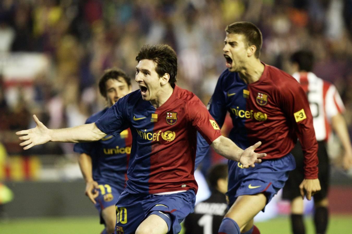 Imagen Brillante 4-1 del Barcelona en la final de la Copa del Rey 2008/2009