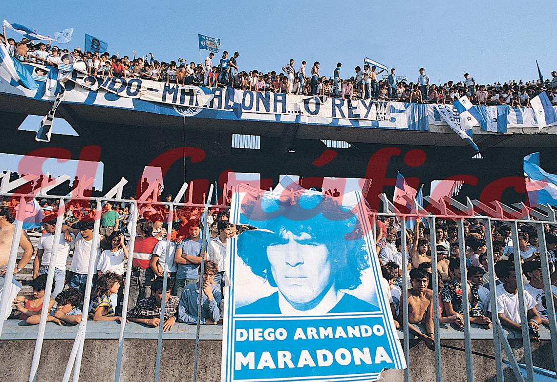Maradona y Napoli, un idilio que durará hasta la eternidad