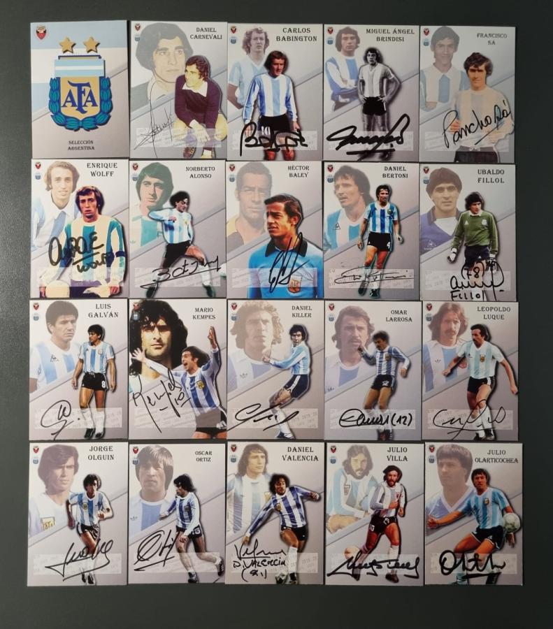 Imagen La Selección Argentina, presente en la colección de CAFU