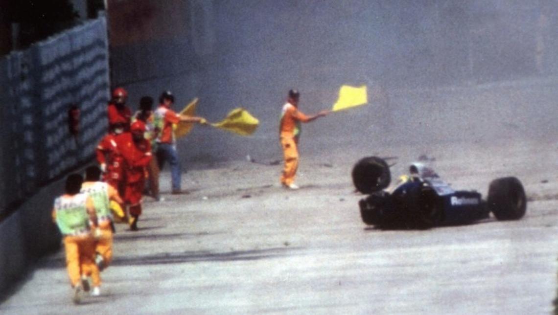 Imagen El accidente que le costó la vida a Senna