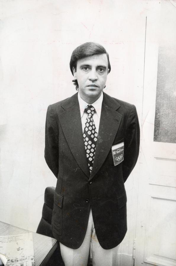 Imagen Héctor Vega Onesime, enviado especial de El Gráfico al Mundial 1974.