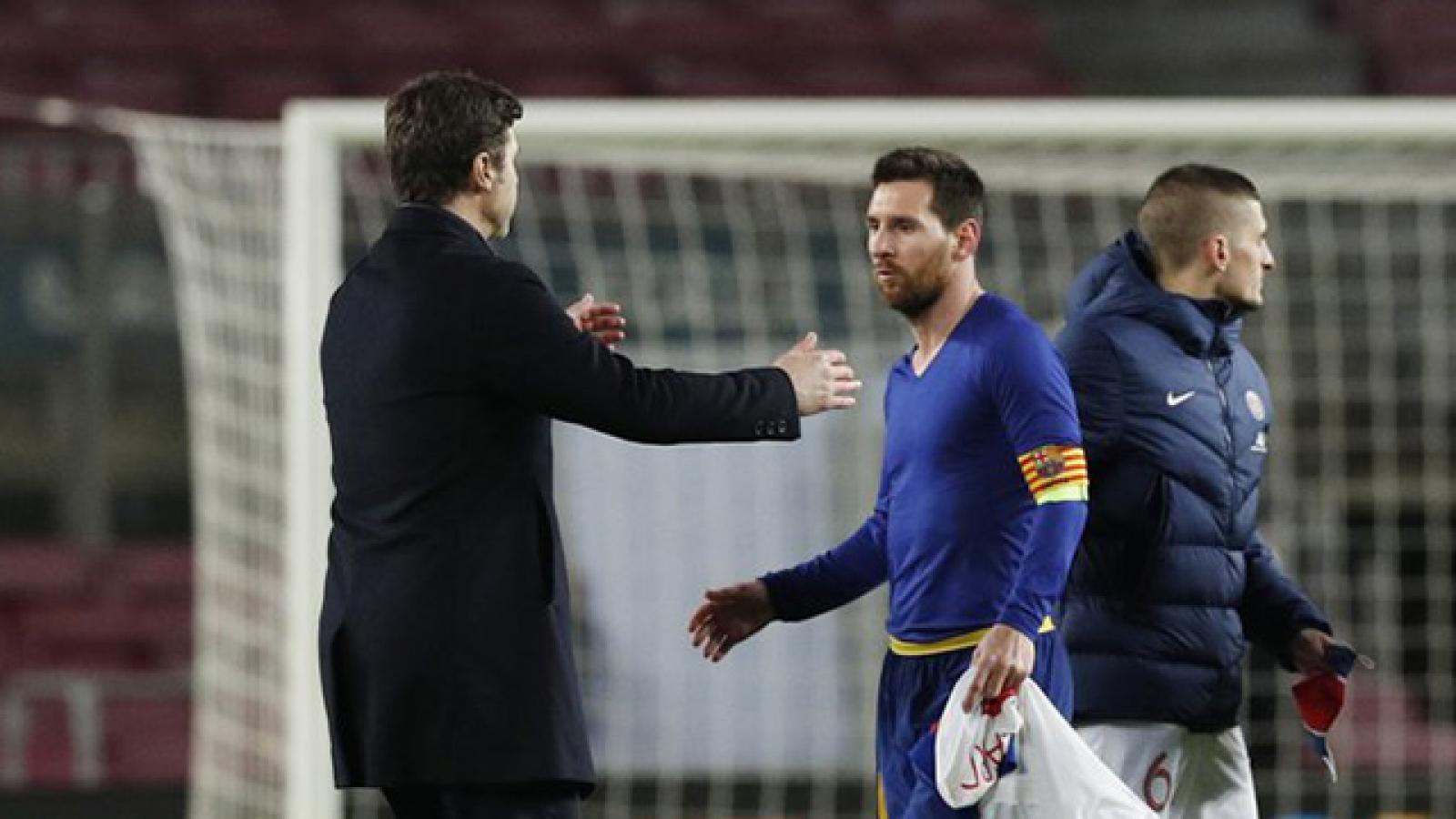 Imagen El PSG de Pochettino eliminó al Barcelona de Messi en la última Champions