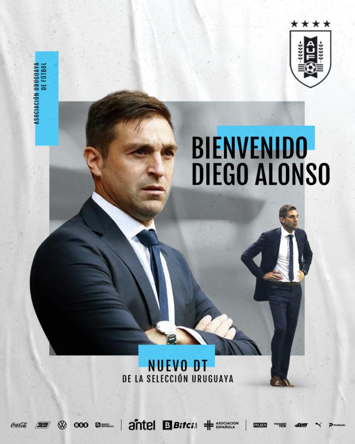 Imagen La AUF oficializó a Diego Alonso en reemplazo del Maestro Tabárez