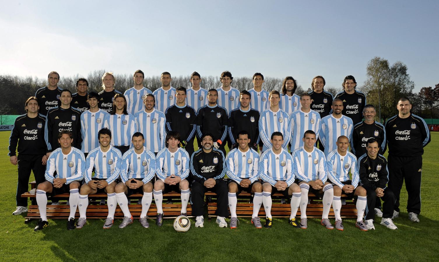 Imagen Mariano Andújar formó parte del plantel de Argentina en el Mundial 2010, con Maradona como entrenador (HO / AFA / AFP)