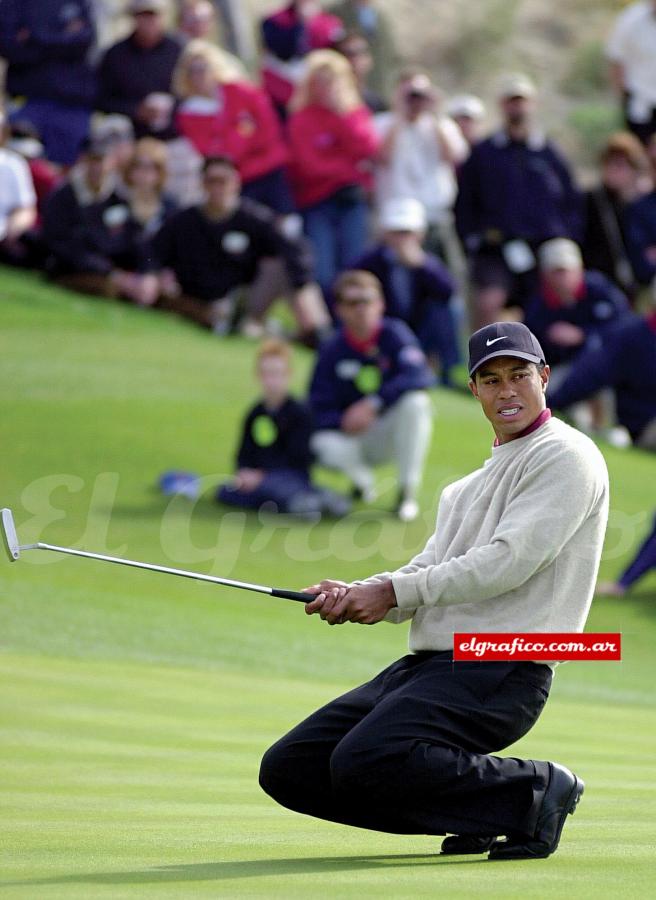 Imagen Cuando Jack Nicklaus elogió su swing, Tiger Woods sintió que tenía que llegar a ser tan grande como él. Lo consiguió.