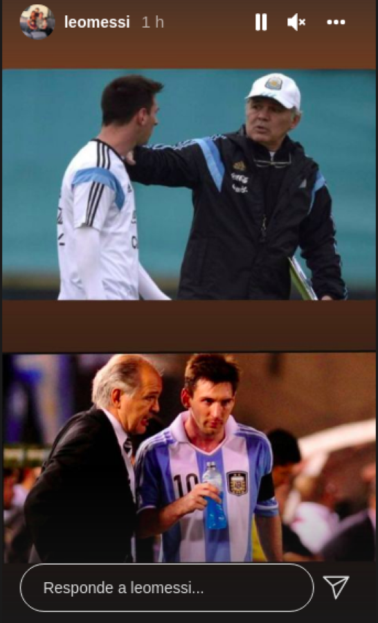 Imagen El Recuerdo de Messi para Sabella