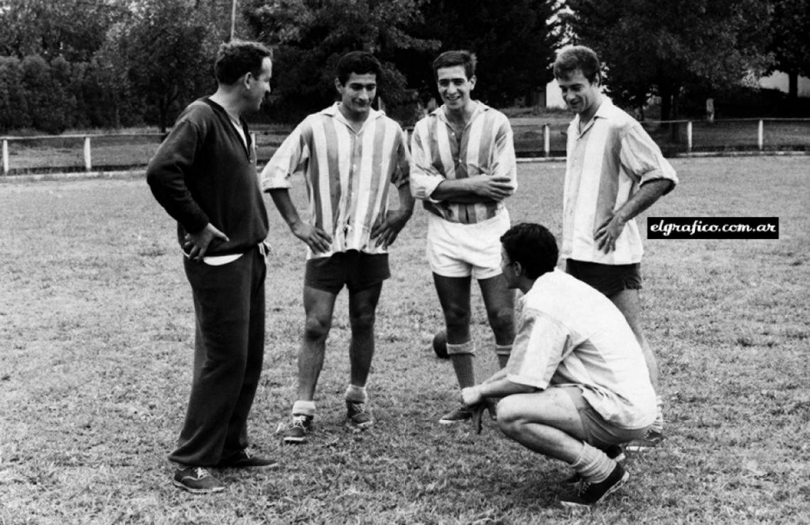 Imagen Primeros tiempos con Osvaldo Zubeldía, año 1965.