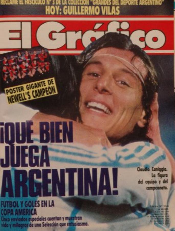 Imagen El Gráfico reflejaba el andar de la selección en Chile