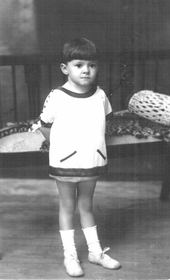 Imagen Mario Benedetti en un retrato de infancia (crédito: Fundación Mario Benedetti)
