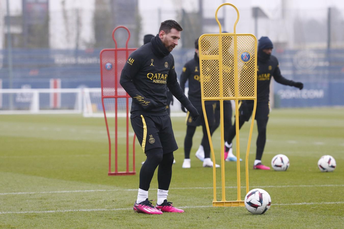 Imagen Messi volvió a los entrenamientos.