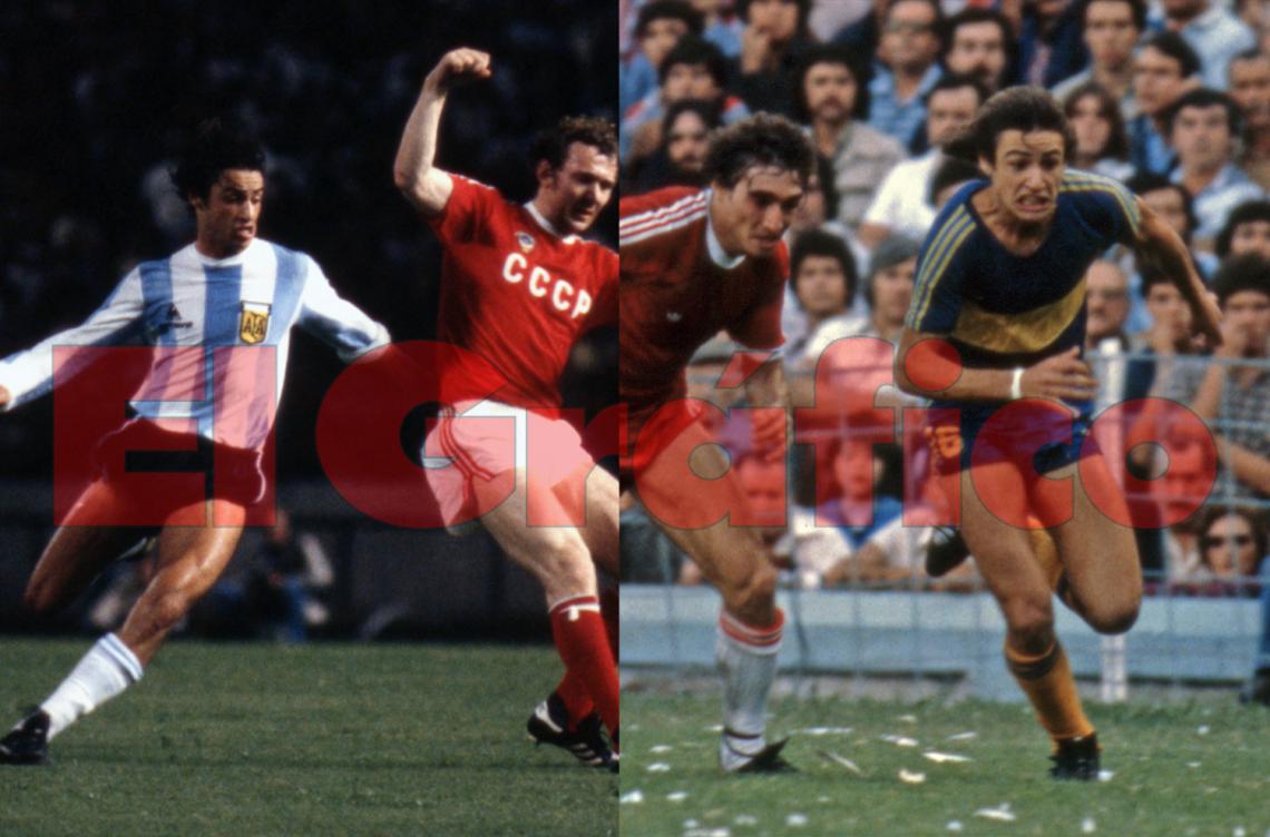 Imagen Jorge Carlos Cecchi, debut contra la Unión Soviética.