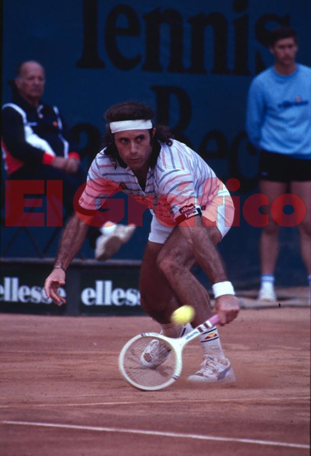 Imagen Guillermo Vilas, padre del tenis moderno en la Argentina.