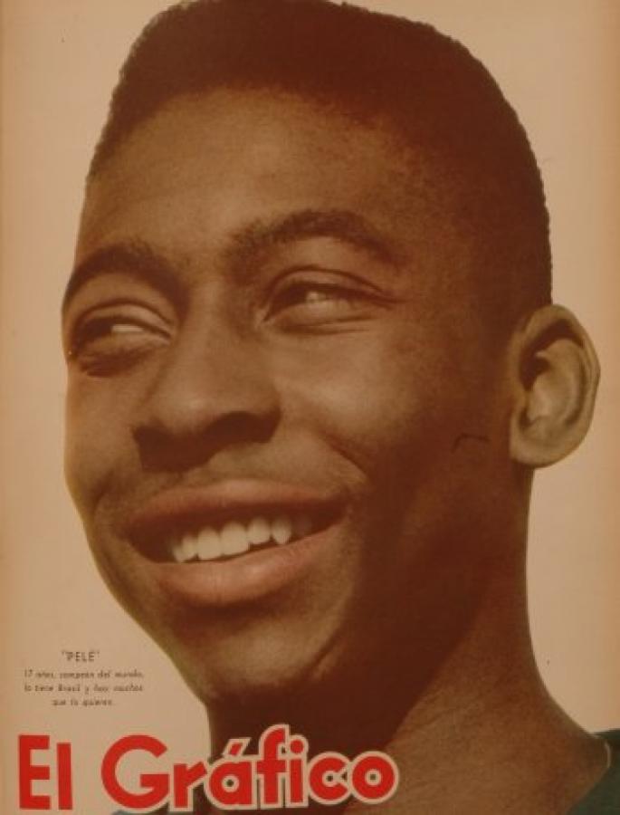 Imagen 3.10.1958. La primera tapa de Pelé