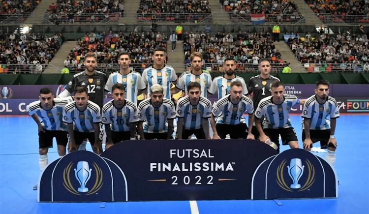 Imagen de Futsal: Argentina se quedó con el cuarto puesto