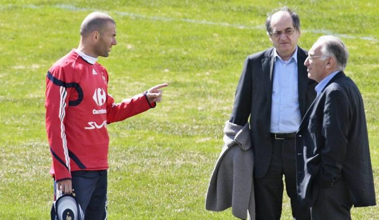 Imagen de Después de la polémica, Noël Le Graët se disculpó con Zidane