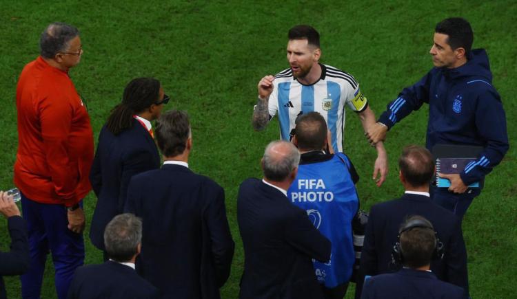 Imagen de Van Gaal, sobre el encontronazo con Messi: "Hubo un cruce de palabras pero no puedo decir mucho más"