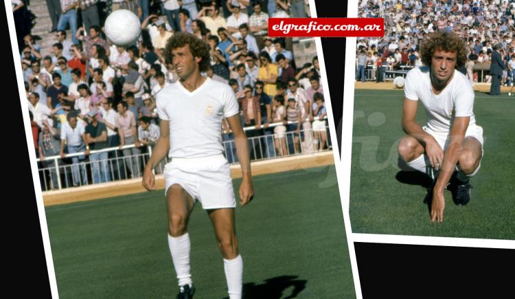 Imagen de 1977. Quique Wolff a Real Madrid