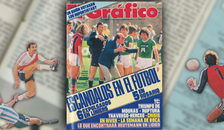 Imagen de 1983. Fútbol escandaloso