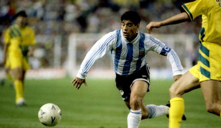 Imagen de La histórica vuelta de Maradona a la Selección