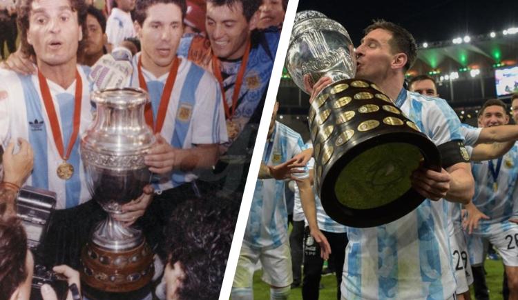Imagen de El detalle de las dos mayores rachas invictas de la Selección Argentina