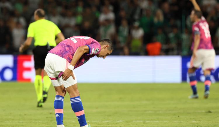 Imagen de Alerta: Di María se lesionó ante Maccabi Haifa