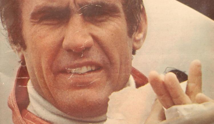 Imagen de 18 de julio de 1978, Reutemann vencedor en Inglaterra