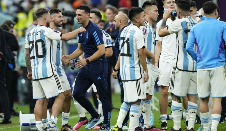Imagen de Los jugadores de Argentina que todavía no tuvieron minutos en el Mundial