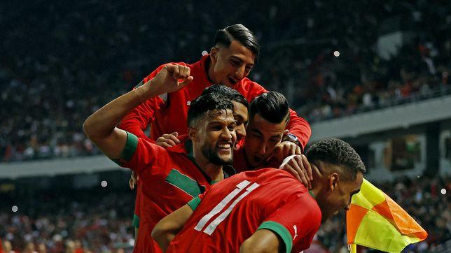 Imagen de Marruecos dio el golpe y venció a Brasil