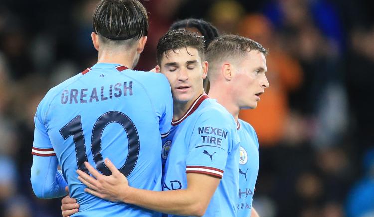 Imagen de Manchester City se floréo con un doblete de Haaland y un tanto de Julián Álvarez