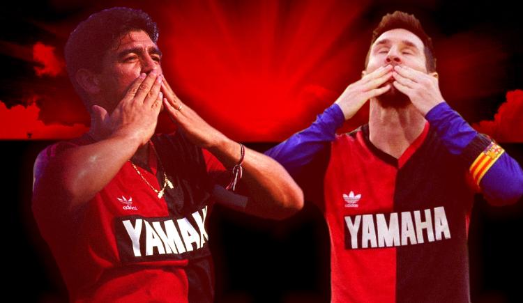 Imagen de De Messi a Maradona, el mejor homenaje del mundo