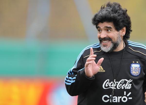 Imagen de De la boca de Diego Maradona