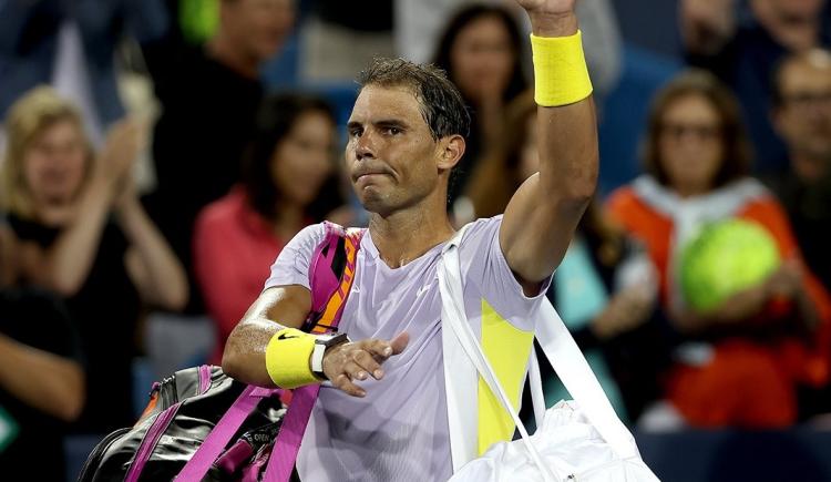 Imagen de Rafael Nadal regresó al circuito con una derrota