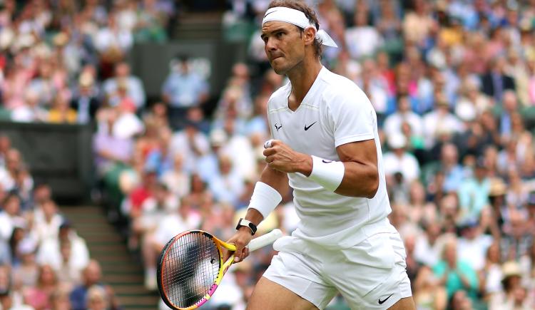 Imagen de Rafael Nadal, épico: ganó lesionado y está en semifinales de Wimbledon