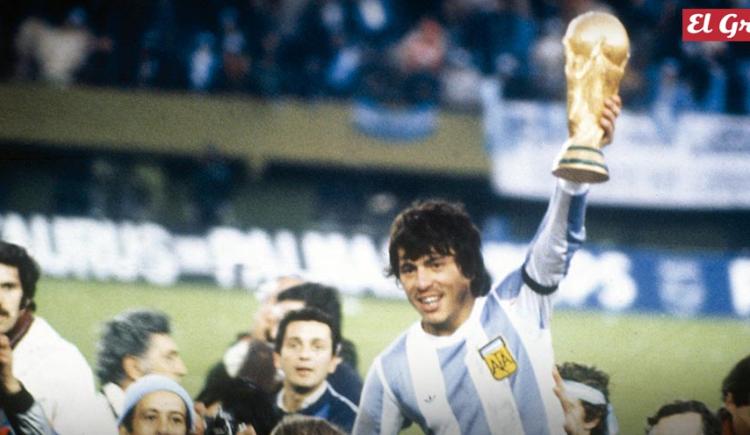 Imagen de 25 de junio de 1978. Argentina Campeón del Mundo.