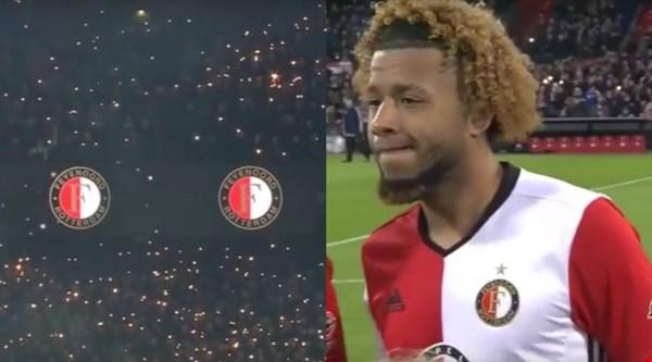 Imagen de El estremecedor apoyo de la hinchada del Feyenoord para el jugador que perdió a su madre