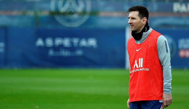 Imagen de Messi en duda en el PSG