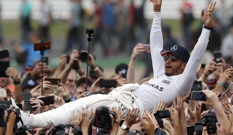 Imagen de Hamilton se quedó con el Gran Premio de Silverstone