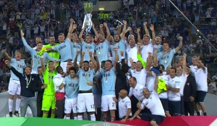 Imagen de La Lazio se quedó con la Supercopa de Italia en un partidazo