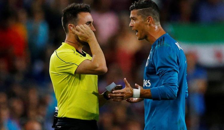 Imagen de Cinco partidos de suspensión para Ronaldo