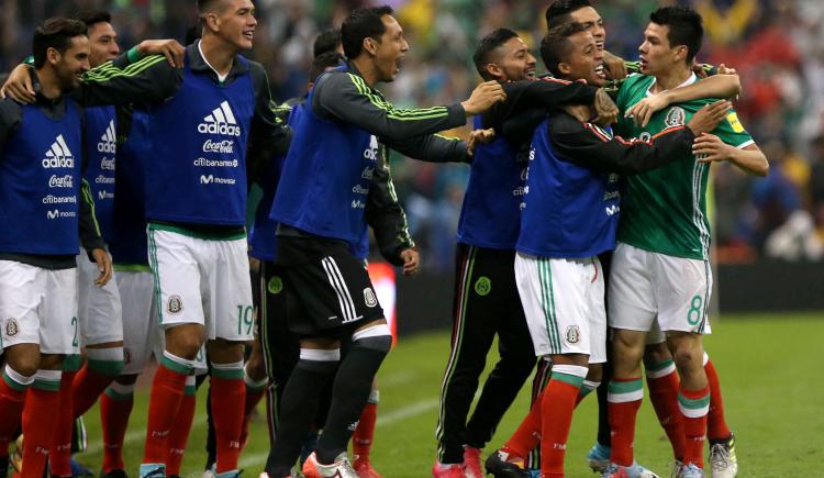 Imagen de México, el quinto clasificado al Mundial