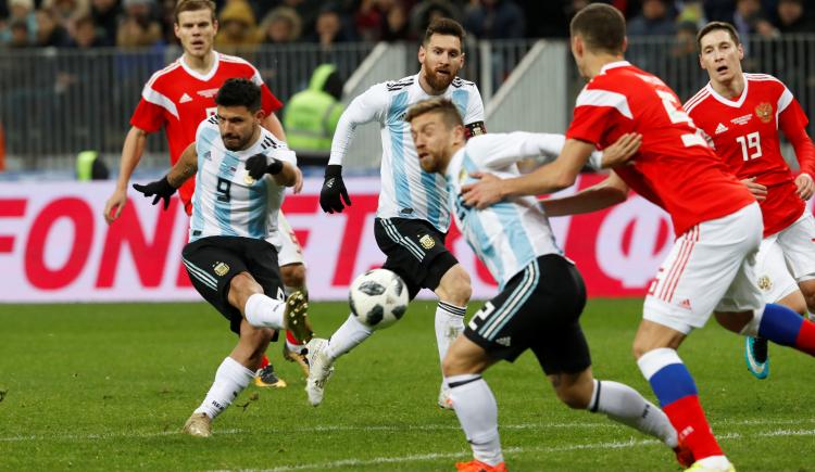 Imagen de Argentina ganó con gol del Kun Agüero