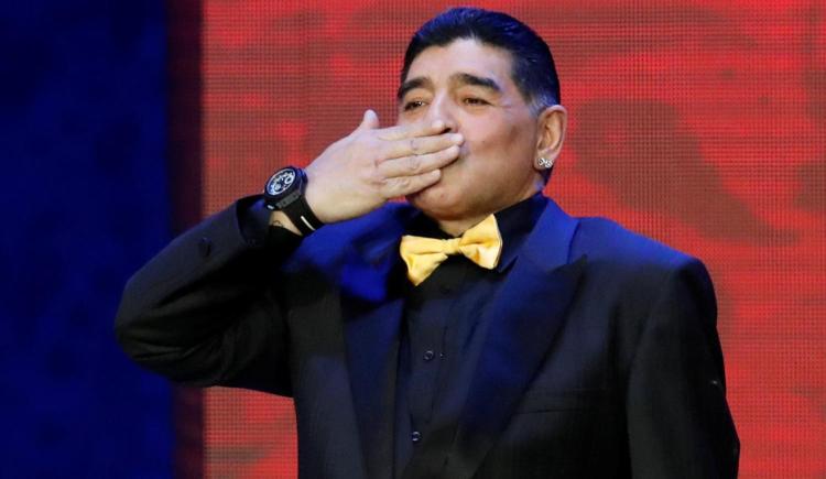 Imagen de Maradona: “Decile a Cristiano que no joda”