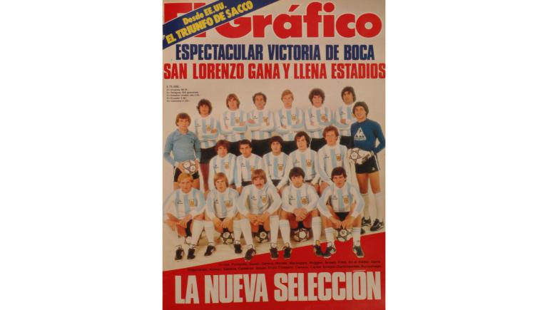 Imagen de 22 de marzo de 1983, la nueva Selección