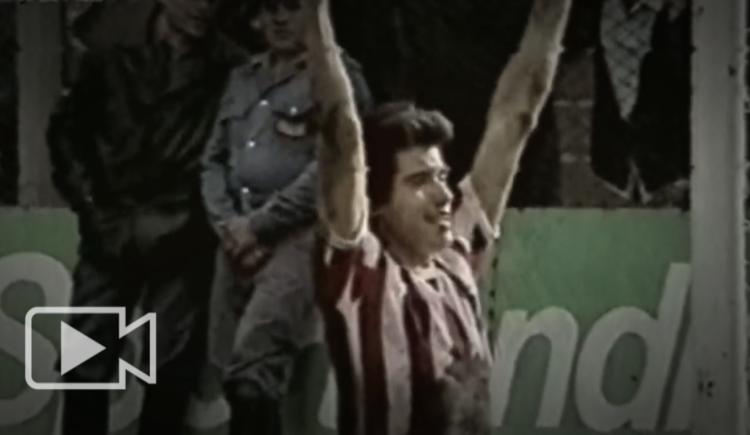 Imagen de Golazos Criollos: Trobbiani para Estudiantes en 1982