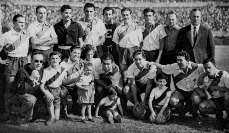 Imagen de 1945. ¡River Plate campeón!