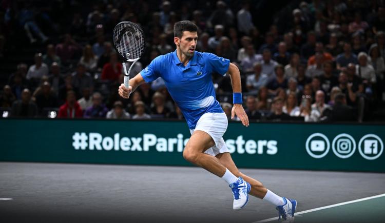 Imagen de Novak Djokovic, intratable: extendió su invicto en Paris Bercy