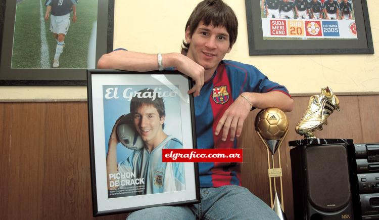 Imagen de 2010. Messi 100x100