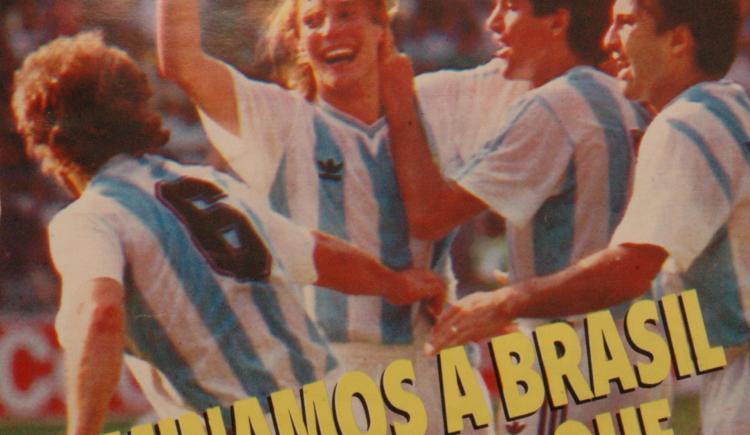 Imagen de 26 de junio de 1990, Mundial de Italia: Argentina 1 – Brasil 0