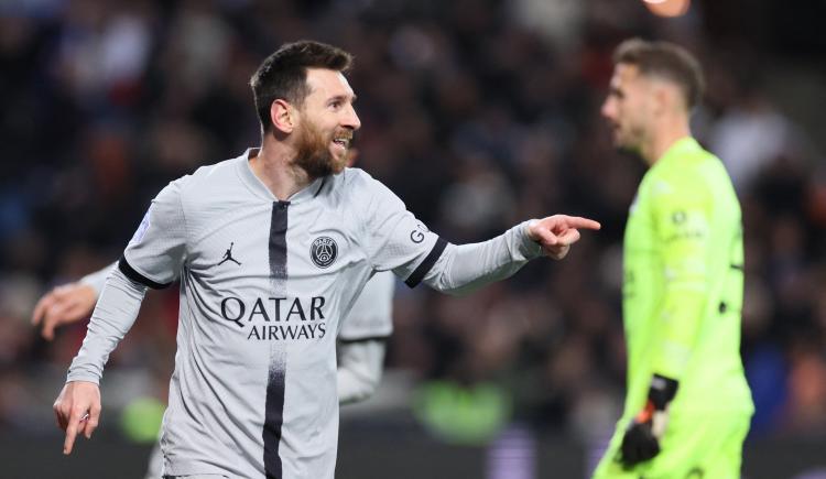 Imagen de Gol de Messi en el triunfo del PSG