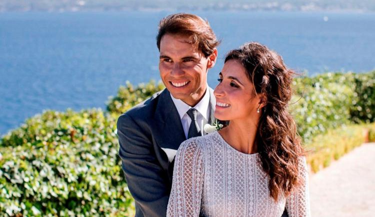 Imagen de Rafael Nadal y su pareja Mery Perelló esperan su primer hijo